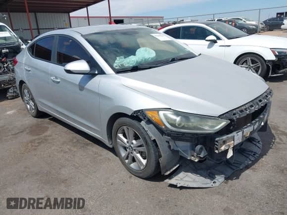 2017 Hyundai Elantra SE z VIN 5NPD84LF4HH146594, wystawiony jako IAAI lot #43242324 z przebiegiem 96 036 mil mil oraz . Historia ofert i sprzedaży dostępna na DreamBid. Obrazek 1.