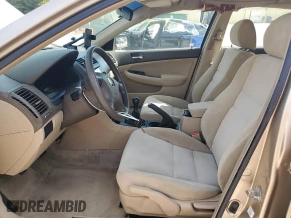2005 Honda Accord LX with VIN 1HGCM55495A121364, listed as a Copart auction lot 69799365 with 109,043 mi miles and Salvage title. Bid and sale history available at DreamBid. Image 7.