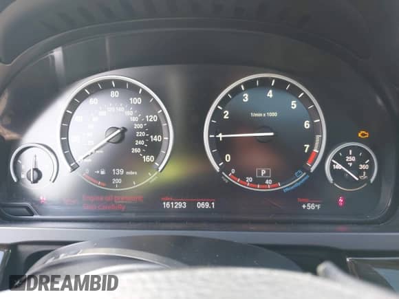 2012 BMW 7 Series 750i xDrive z VIN WBAKC6C51CDX99601, wystawiony jako IAAI lot #43580699 z przebiegiem 161 293 mil mil oraz . Historia ofert i sprzedaży dostępna na DreamBid. Obrazek 7.