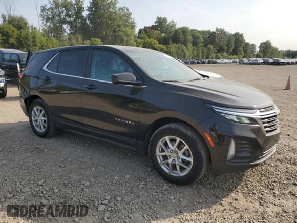 2022 Chevrolet Equinox LT z VIN 3GNAXKEV9NL120249, wystawiony jako Copart lot #71461475 z przebiegiem 53 562 mil mil oraz Szkoda całkowita • Salvage title. Historia ofert i sprzedaży dostępna na DreamBid. Obrazek 4.