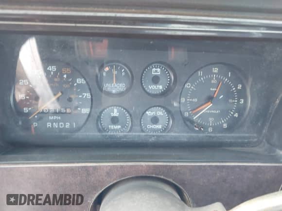 1983 Chevrolet El Camino с VIN 1GCCW80H5DR253378, выставлен на аукционе IAAI как лот 43245517 с пробегом 90 215 миль миль и . История ставок и продаж доступна на DreamBid. Изображение 7.