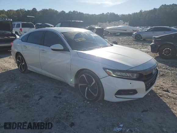 2018 Honda Accord Sport с VIN 1HGCV1F31JA069878, выставлен на аукционе Copart как лот 82608255 с пробегом 148 319 миль миль и Чистый • Clean title. История ставок и продаж доступна на DreamBid. Изображение 4.