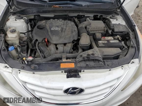 2012 Hyundai Sonata GLS with VIN 5NPEB4AC0CH376463, listed as a Copart auction lot 85912095 with 184,774 mi miles and Salvage title. Bid and sale history available at DreamBid. Image 11.