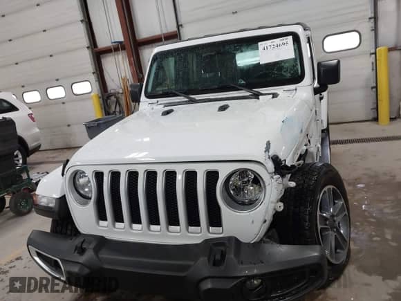 2021 Jeep Wrangler Unlimited Sahara с VIN 1C4HJXEG2MW655357, выставлен на аукционе IAAI как лот 41724695 с пробегом 37 644 миль миль и . История ставок и продаж доступна на DreamBid. Изображение 12.