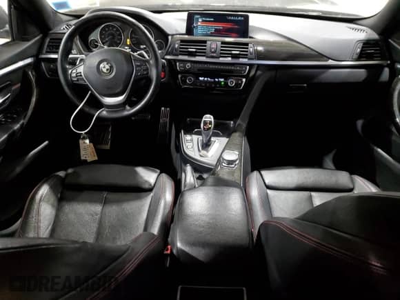 2017 BMW 4 Series 430i xDrive with VIN WBA4F9C58HG792099, listed as a Copart auction lot 87906175 with 144,097 mi miles and Salvage title. Bid and sale history available at DreamBid. Image 8.