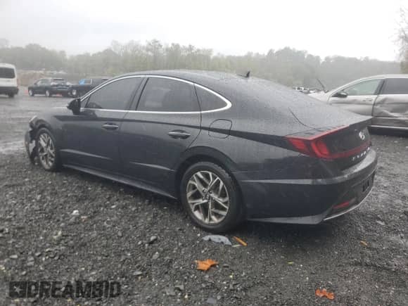 2020 Hyundai Sonata SEL with VIN 5NPEF4JAXLH036692, listed as a Copart auction lot 85007525 with 76,395 mi miles and Salvage title. Bid and sale history available at DreamBid. Image 2.