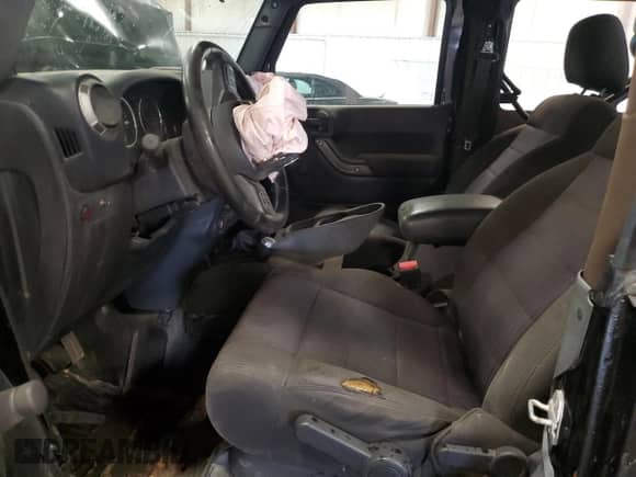 2012 Jeep Wrangler Sport with VIN 1C4AJWAGXCL258819, listed as a Copart auction lot 68646015 with Not provided miles and Clean title. Bid and sale history available at DreamBid. Image 7.