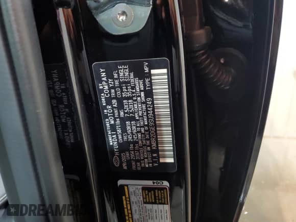 2025 Hyundai Palisade SEL с VIN KM8R2DGE9SU944249, выставлен на аукционе Copart как лот 84031185 с пробегом 2 499 миль миль и Списание • Salvage title. История ставок и продаж доступна на DreamBid. Изображение 13.