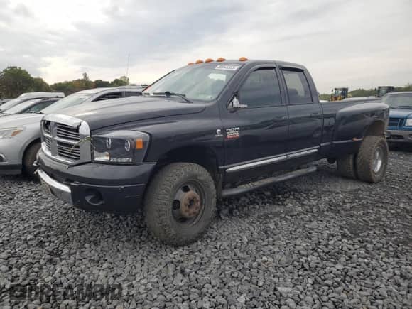 2009 Dodge RAM with VIN 3D3MX48L29G545944, listed as a Copart auction lot 80945355 with 110,299 mi miles and Salvage title. Bid and sale history available at DreamBid. Image 1.