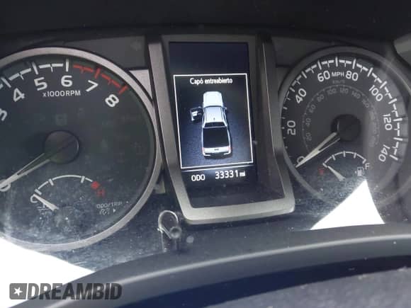 2022 Toyota Tacoma TRD Off Road z VIN 3TMCZ5AN7NM509680, wystawiony jako IAAI lot #40969066 z przebiegiem 33 331 mil mil oraz . Historia ofert i sprzedaży dostępna na DreamBid. Obrazek 7.