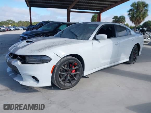 2021 Dodge Charger GT z VIN 2C3CDXHGXMH632781, wystawiony jako IAAI lot #43568284 z przebiegiem Nie podano mil oraz . Historia ofert i sprzedaży dostępna na DreamBid. Obrazek 2.