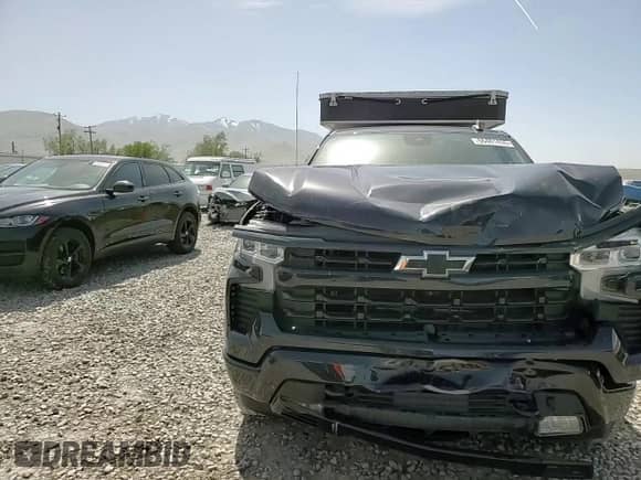 2022 Chevrolet Silverado 1500 RST with VIN 1GCUDEET2NZ602939, listed as a Copart auction lot 56481435 with Not provided miles and Salvage title. Bid and sale history available at DreamBid. Image 13.