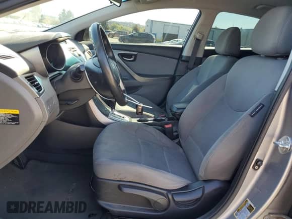 2012 Hyundai Elantra GLS with VIN KMHDH4AE7CU454640, listed as a Copart auction lot 82335265 with 86,367 mi miles and Salvage title. Bid and sale history available at DreamBid. Image 7.