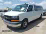 2020 Chevrolet Express Passenger LS with VIN 1GAZGNFG1L1240914, listed as a IAAI auction lot 42558334 with 38,750 mi miles and . Bid and sale history available at DreamBid. Image 2.