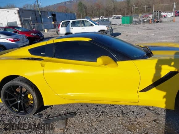 2014 Chevrolet Corvette Z51 3LT with VIN 1G1YL2D79E5118838, listed as a IAAI auction lot 41815392 with Not provided miles and . Bid and sale history available at DreamBid. Image 13.