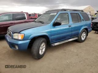 2003 Nissan Pathfinder SE z VIN JN8DR09Y73W839925, wystawiony jako Copart lot #46732435 z przebiegiem 193 767 mil mil oraz Czysty tytuł • Clean title. Historia ofert i sprzedaży dostępna na DreamBid. Obrazek 1.