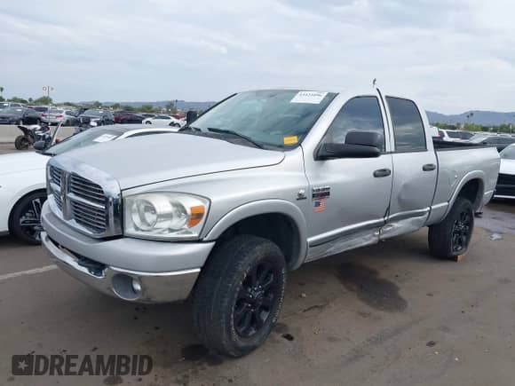 2007 Dodge 2500 SLT with VIN 1D7KS28C87J508319, listed as a IAAI auction lot 43421096 with 247,302 mi miles and . Bid and sale history available at DreamBid. Image 2.