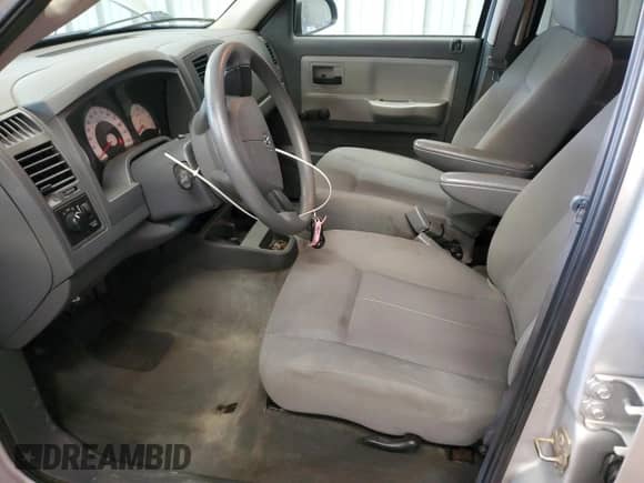 2006 Dodge Dakota ST with VIN 1D7HW28K36S507044, listed as a Copart auction lot 61255725 with 117,459 mi miles and Salvage title. Bid and sale history available at DreamBid. Image 7.