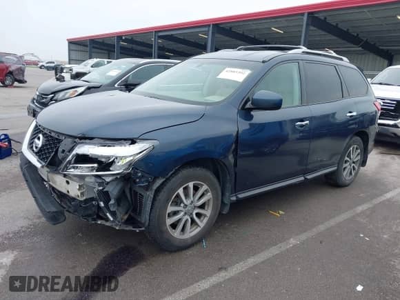 2013 Nissan Pathfinder SL с VIN 5N1AR2MMXDC615769, выставлен на аукционе IAAI как лот 42883392 с пробегом 178 431 миль миль и . История ставок и продаж доступна на DreamBid. Изображение 18.