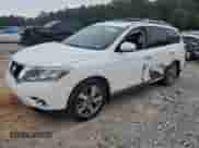 2014 Nissan Pathfinder Platinum with VIN 5N1AR2MM1EC652114, listed as a Copart auction lot 66991445 with 155,936 mi miles and Salvage title. Bid and sale history available at DreamBid. Image 1.