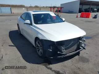 2018 BMW 4 Series 430i with VIN WBA4J1C51JBG79195, listed as a IAAI auction lot 43227580 with 87,349 mi miles and . Bid and sale history available at DreamBid. Image 1.