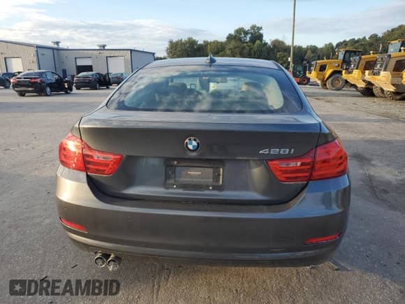2015 BMW 4 Series 428i with VIN WBA4A5C57FD410456, listed as a Copart auction lot 84753995 with 165,977 mi miles and Clean title. Bid and sale history available at DreamBid. Image 6.