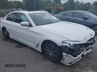 2019 BMW 5 Series 530e with VIN WBAJA9C56KB254927, listed as a IAAI auction lot 42374133 with Not provided miles and . Bid and sale history available at DreamBid. Image 1.