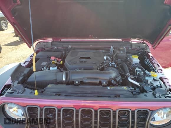 2024 Jeep Wrangler Sport S z VIN 1C4PJXDN7RW360306, wystawiony jako Copart lot #55610035 z przebiegiem 7 885 mil mil oraz Szkoda całkowita • Salvage title. Historia ofert i sprzedaży dostępna na DreamBid. Obrazek 12.