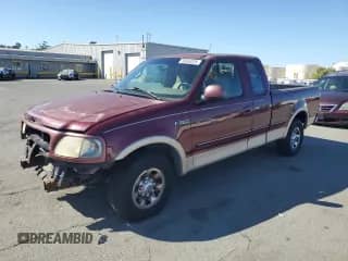1997 Ford F-250 with VIN 1FTEX27L7VKB49160, listed as a Copart auction lot 80954325 with 84,918 mi miles and Clean title. Bid and sale history available at DreamBid. Image 1.