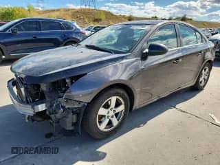 2014 Chevrolet Cruze 1LT with VIN 1G1PC5SB4E7109277, listed as a Copart auction lot 82177785 with 120,436 mi miles and Salvage title. Bid and sale history available at DreamBid. Image 1.