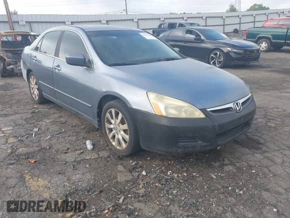 2007 Honda Accord EX-L with VIN 1HGCM665X7A054547, listed as a IAAI auction lot 43304150 with 229,646 mi miles and . Bid and sale history available at DreamBid. Image 1.