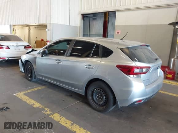 2022 Subaru Impreza with VIN 4S3GTAB68N3715384, listed as a IAAI auction lot 43133783 with 26,450 mi miles and . Bid and sale history available at DreamBid. Image 3.