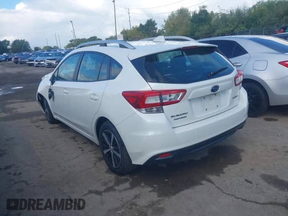 2019 Subaru Impreza Premium с VIN 4S3GTAD63K3719240, выставлен на аукционе IAAI как лот 43252578 с пробегом 71 869 миль миль и . История ставок и продаж доступна на DreamBid. Изображение 3.
