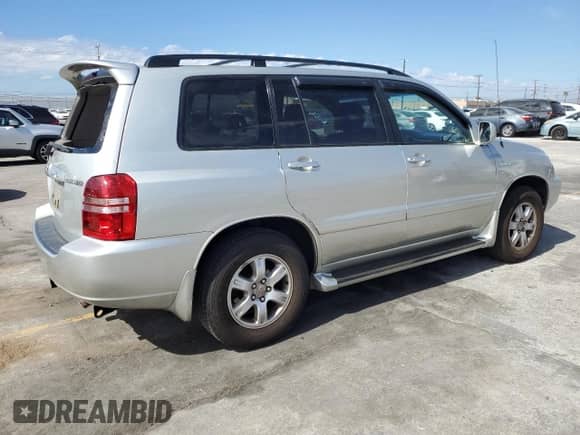 2003 Toyota Highlander с VIN JTEGF21A030095353, выставлен на аукционе Copart как лот 81703925 с пробегом 207 153 миль миль и Списание • Salvage title. История ставок и продаж доступна на DreamBid. Изображение 3.