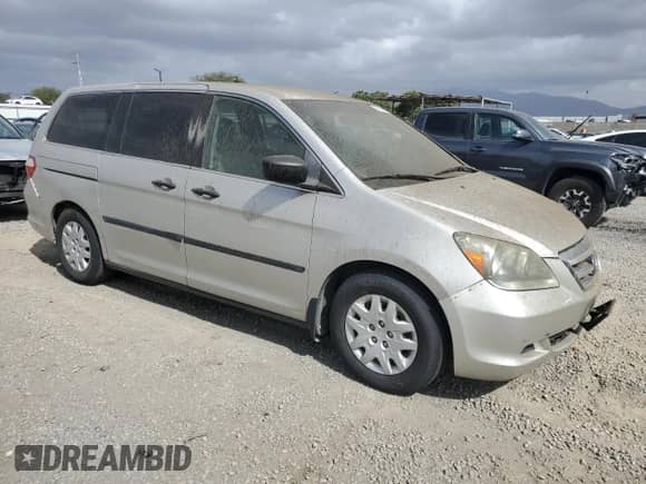 2007 Honda Odyssey LX with VIN 5FNRL38227B034037, listed as a Copart auction lot 82433495 with 145,717 mi miles and Clean title. Bid and sale history available at DreamBid. Image 4.