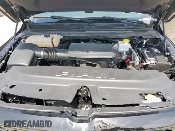 2023 Ram 1500 Big Horn z VIN 1C6RREBG5PN604331, wystawiony jako Copart lot #63481885 z przebiegiem 29 121 mil mil oraz Szkoda całkowita • Salvage title. Historia ofert i sprzedaży dostępna na DreamBid. Obrazek 11.