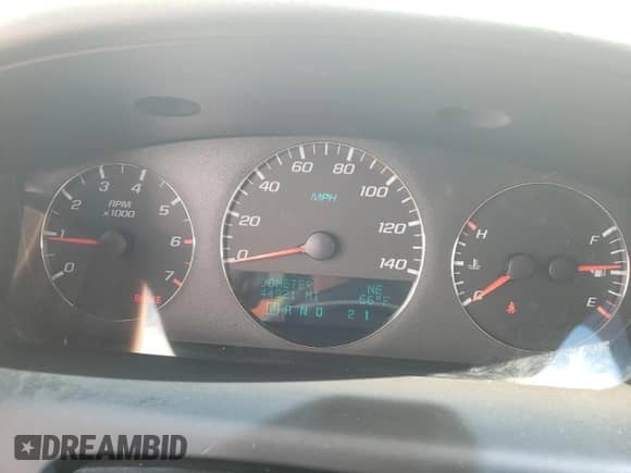 2007 Chevrolet Impala LT с VIN 2G1WT55K679113629, выставлен на аукционе Copart как лот 84444605 с пробегом 44 921 миль миль и Списание • Salvage title. История ставок и продаж доступна на DreamBid. Изображение 9.