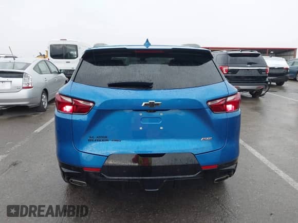 2020 Chevrolet Blazer RS with VIN 3GNKBKRS6LS698542, listed as a IAAI auction lot 42416623 with 46,641 mi miles and . Bid and sale history available at DreamBid. Image 16.