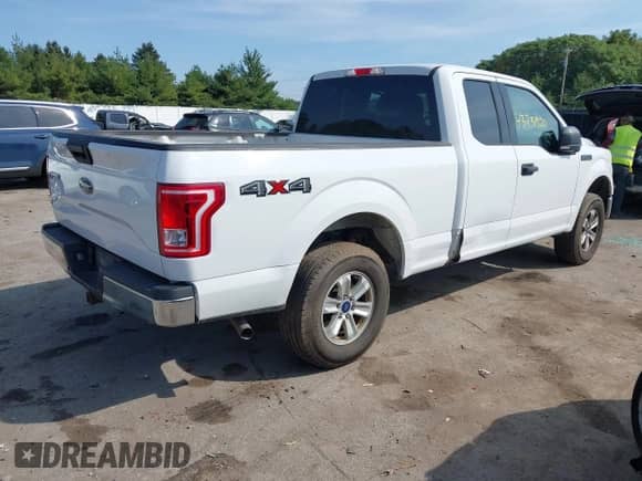2017 Ford F-150 XL with VIN 1FTEX1E85HFA13986, listed as a IAAI auction lot 43231920 with 188,338 mi miles and . Bid and sale history available at DreamBid. Image 4.