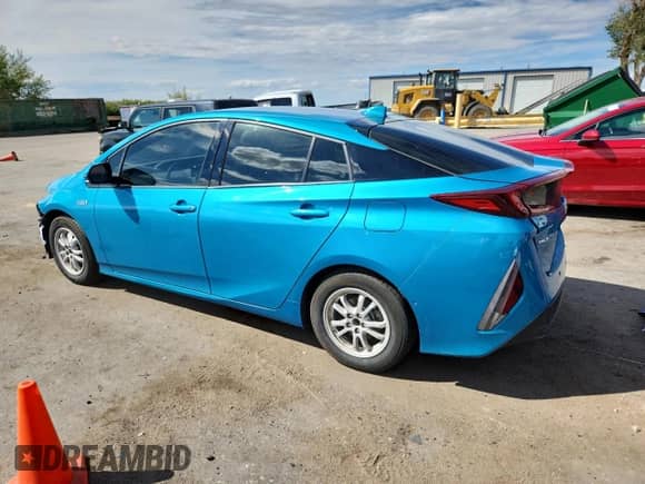 2020 Toyota Prius LE with VIN JTDKARFP5L3149408, listed as a Copart auction lot 70762595 with 56,249 mi miles and Salvage title. Bid and sale history available at DreamBid. Image 2.