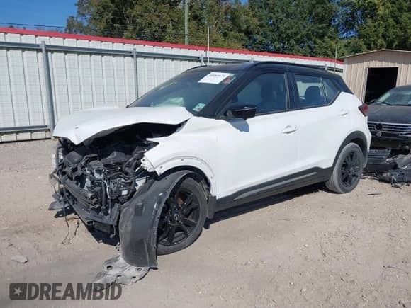 2023 Nissan Kicks SR with VIN 3N1CP5DV0PL525278, listed as a IAAI auction lot 40683479 with 13,382 mi miles and . Bid and sale history available at DreamBid. Image 18.