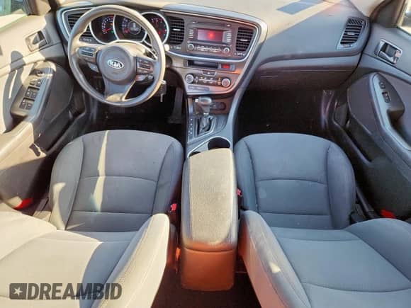 2015 Kia Optima LX with VIN KNAGM4A70F5594328, listed as a Copart auction lot 82379045 with 90,021 mi miles and Salvage title. Bid and sale history available at DreamBid. Image 8.