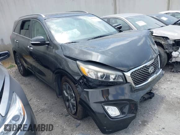 2016 Kia Sorento SXL with VIN 5XYPK4A53GG033928, listed as a IAAI auction lot 42639686 with 42,454 mi miles and . Bid and sale history available at DreamBid. Image 1.