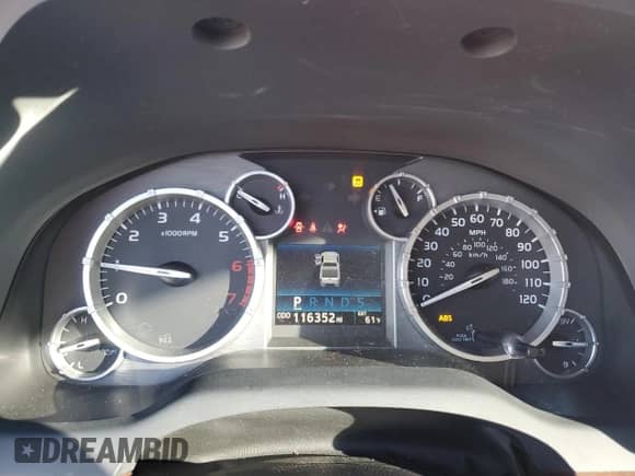 2015 Toyota Tundra Limited z VIN 5TFHW5F12FX458377, wystawiony jako Copart lot #85580345 z przebiegiem 116 352 mil mil oraz Szkoda całkowita • Salvage title. Historia ofert i sprzedaży dostępna na DreamBid. Obrazek 9.