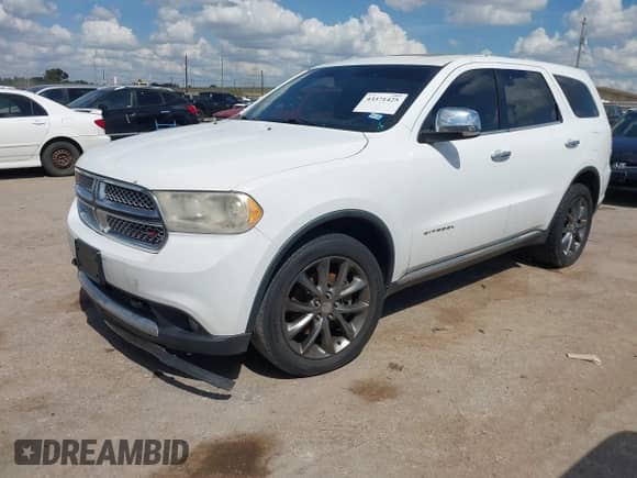 2013 Dodge Durango Citadel z VIN 1C4SDJET7DC539984, wystawiony jako IAAI lot #43371425 z przebiegiem 173 290 mil mil oraz . Historia ofert i sprzedaży dostępna na DreamBid. Obrazek 2.