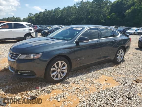 2018 Chevrolet Impala LT with VIN 2G1105S30J9145810, listed as a Copart auction lot 60687515 with 159,434 mi miles and Salvage title. Bid and sale history available at DreamBid. Image 1.