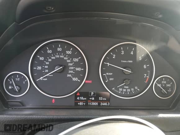 2012 BMW 3 Series 328i с VIN WBA3C1C53CF430430, выставлен на аукционе Copart как лот 70013155 с пробегом 113 905 миль миль и Чистый • Clean title. История ставок и продаж доступна на DreamBid. Изображение 9.