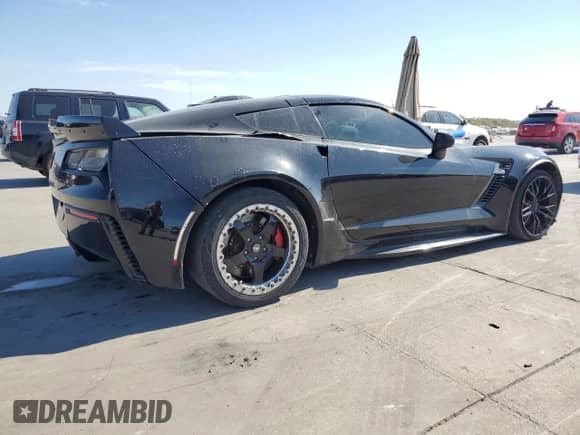 2019 Chevrolet Corvette Z06 2LZ z VIN 1G1YS2D65K5602382, wystawiony jako Copart lot #77481004 z przebiegiem 52 784 mil mil oraz Szkoda całkowita • Salvage title. Historia ofert i sprzedaży dostępna na DreamBid. Obrazek 3.