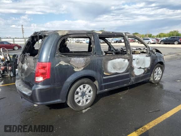 2014 Dodge Grand Caravan American Value z VIN 2C4RDGBG5ER274547, wystawiony jako Copart lot #67449825 z przebiegiem Nie podano mil oraz Szkoda całkowita • Salvage title. Historia ofert i sprzedaży dostępna na DreamBid. Obrazek 3.