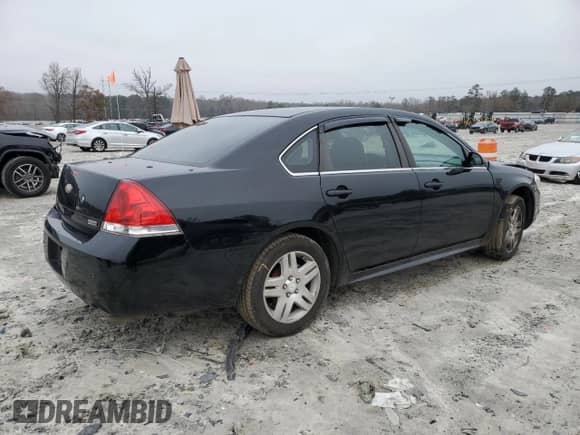 2013 Chevrolet Impala Police with VIN 2G1WD5E38D1247154, listed as a Copart auction lot 84818634 with 127,895 mi miles and Salvage title. Bid and sale history available at DreamBid. Image 3.